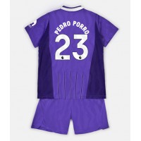 Tottenham Hotspur Pedro Porro #23 Kolmas Peliasu Lasten 2026-27 Lyhythihainen (+ Lyhyet housut)